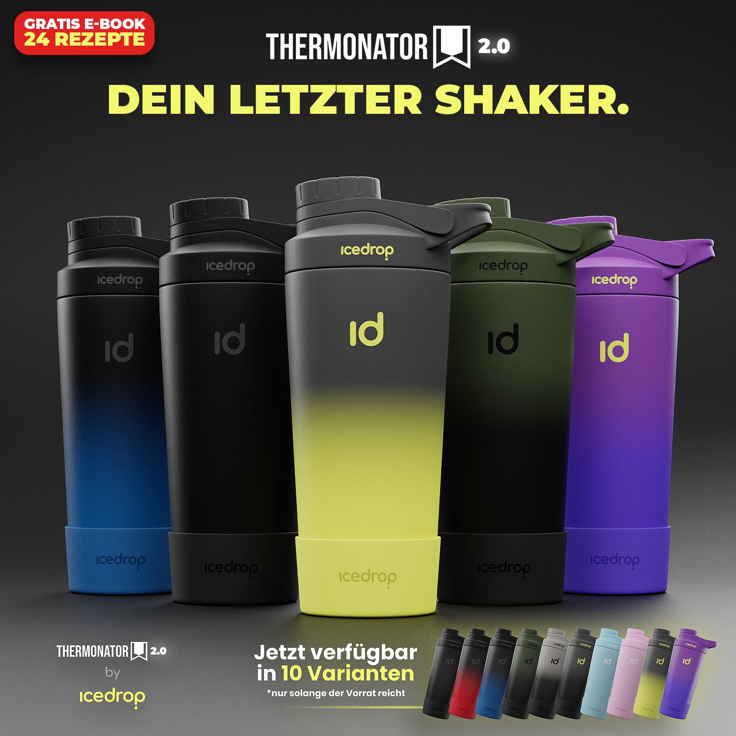 Thermonator™ 2.0 | Thermo Shaker 750ml | BPA-frei