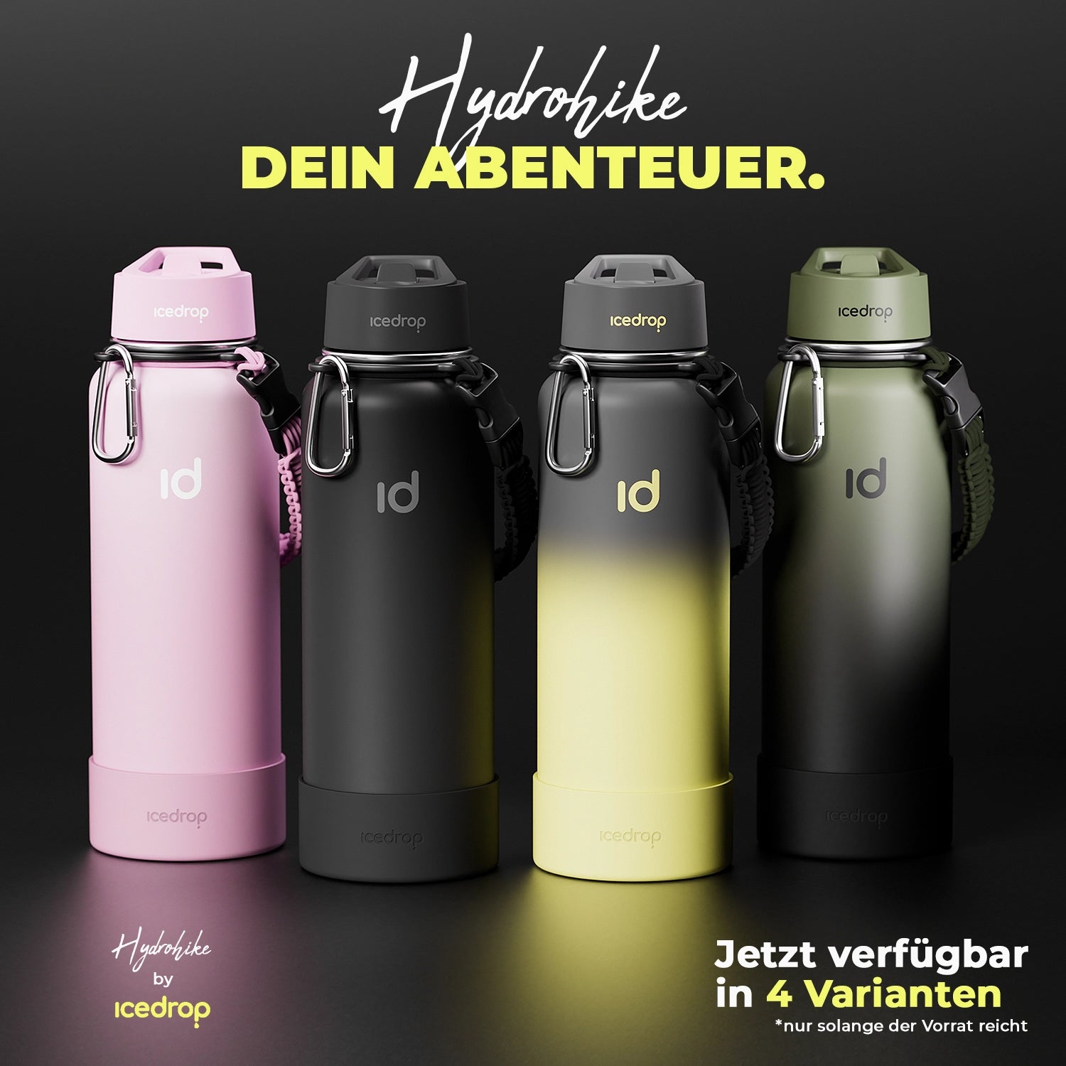 Hydrohike™ | Thermo Outdoor Trinkflasche | 1200ml | BPA frei