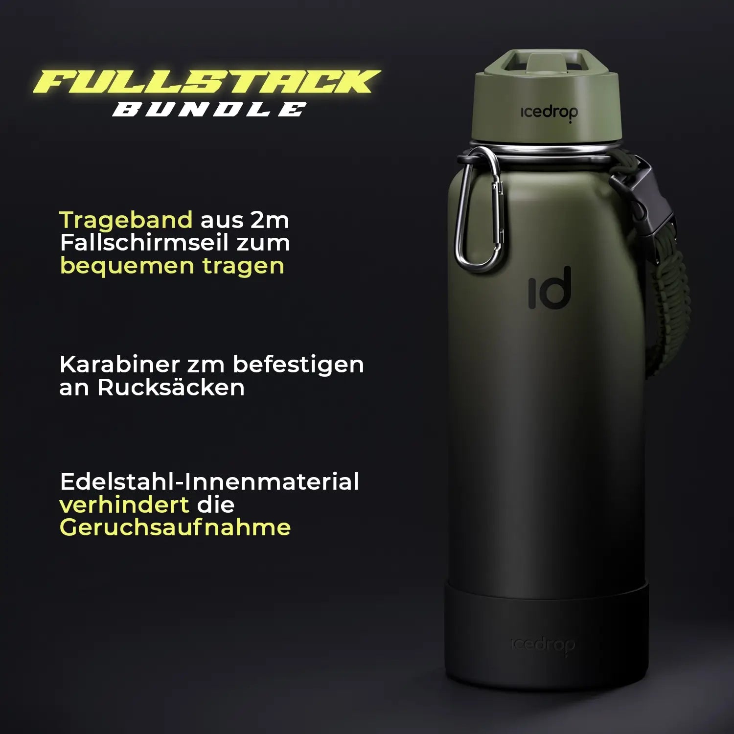 Fullstack Bundle | Thermonator 2.0 & Hydrohike Trinkflasche